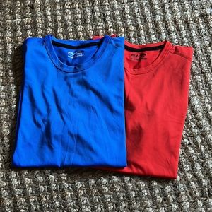 Men’s Fila 2x sports tops Red and Blue Size Small